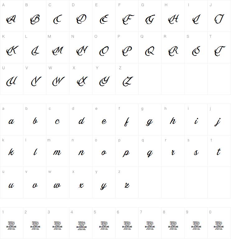 Bellino字体