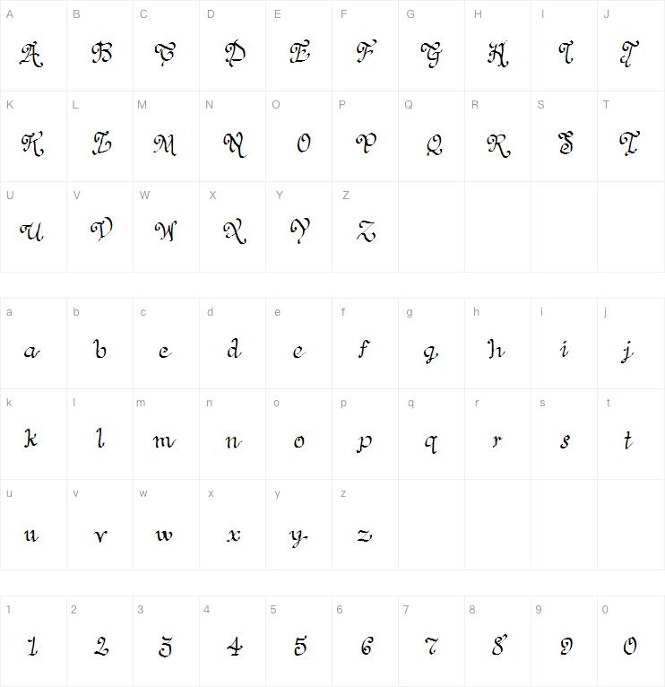 JD Priscus字体