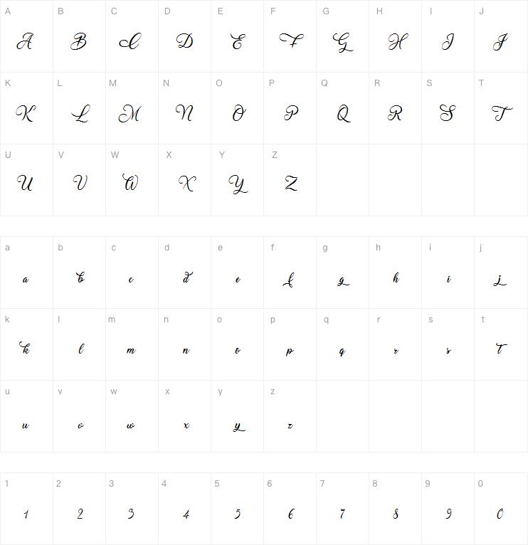 Christmas Wish Calligraphy字体