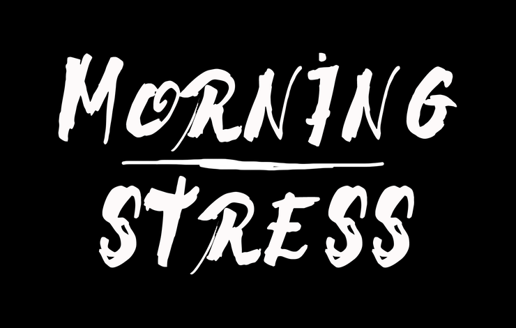 Morning Stress字体 1