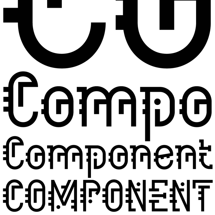 Component字体 1