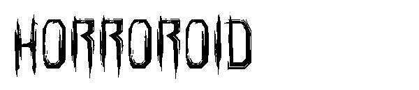 Horroroid字体