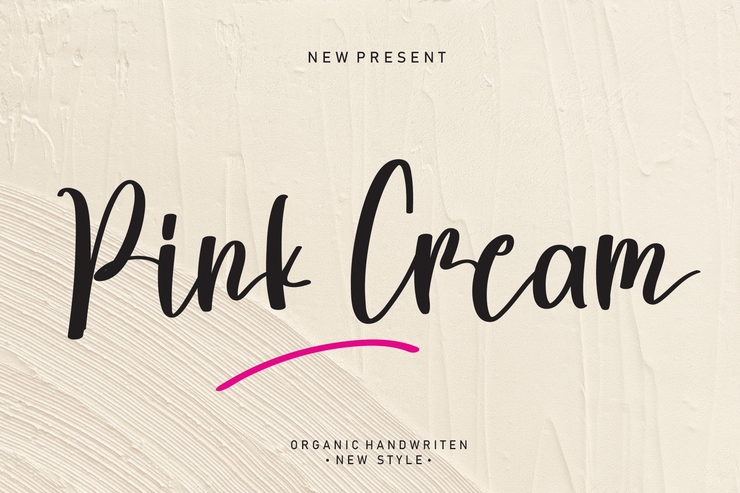 Pink Cream字体 1