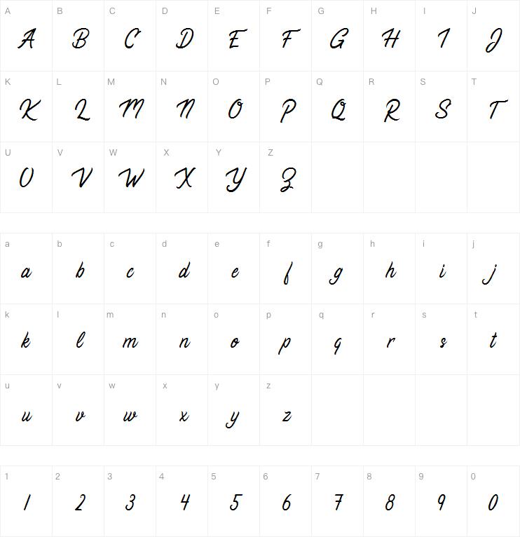 Restaconme字体