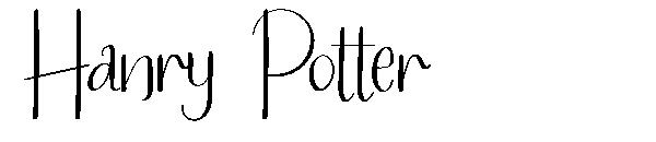 Hanry Potter字体