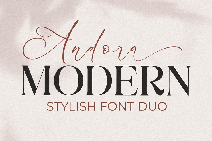 Andora Modern Serif 1