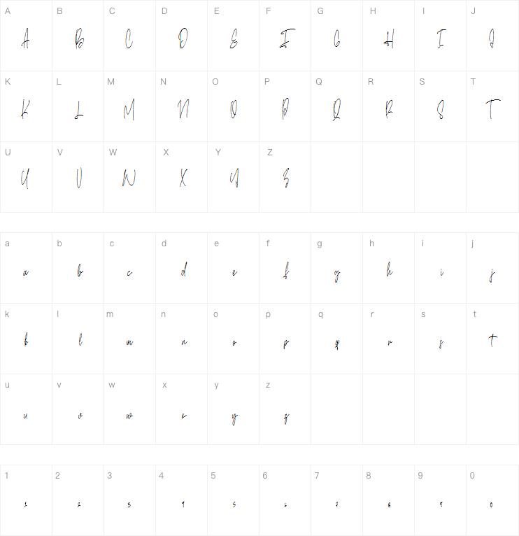 Weatherglass字体