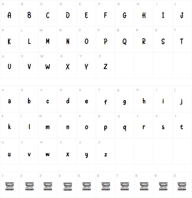 Just Squash字体