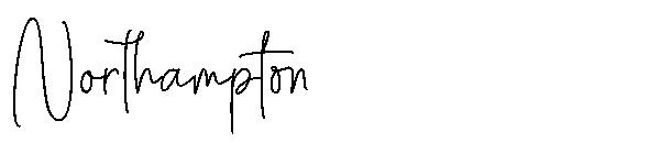 Northampton字体