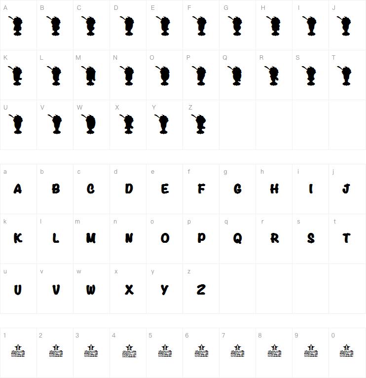 Sundae Hit字体