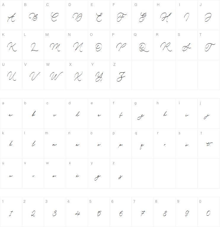 Rusticglam字体