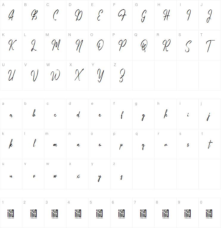 Autumn Field字体