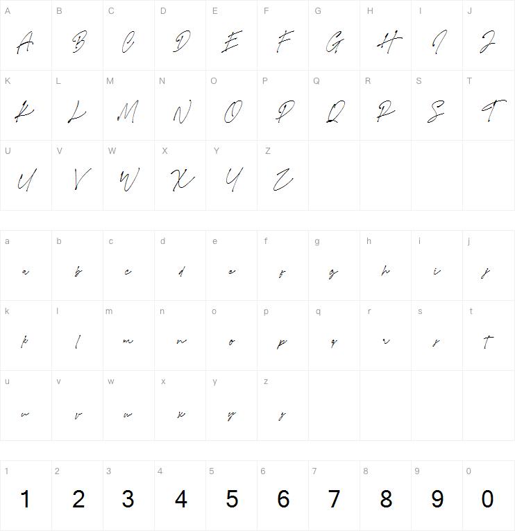 Southam Natural Signature Script字体