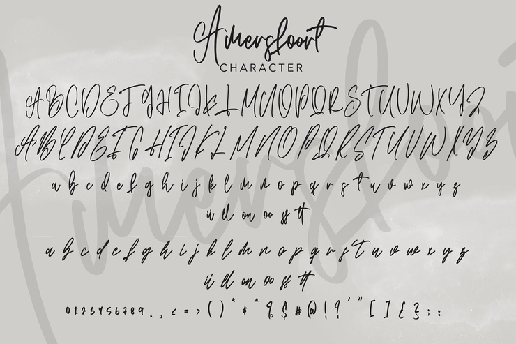 Amersfoort字体 4