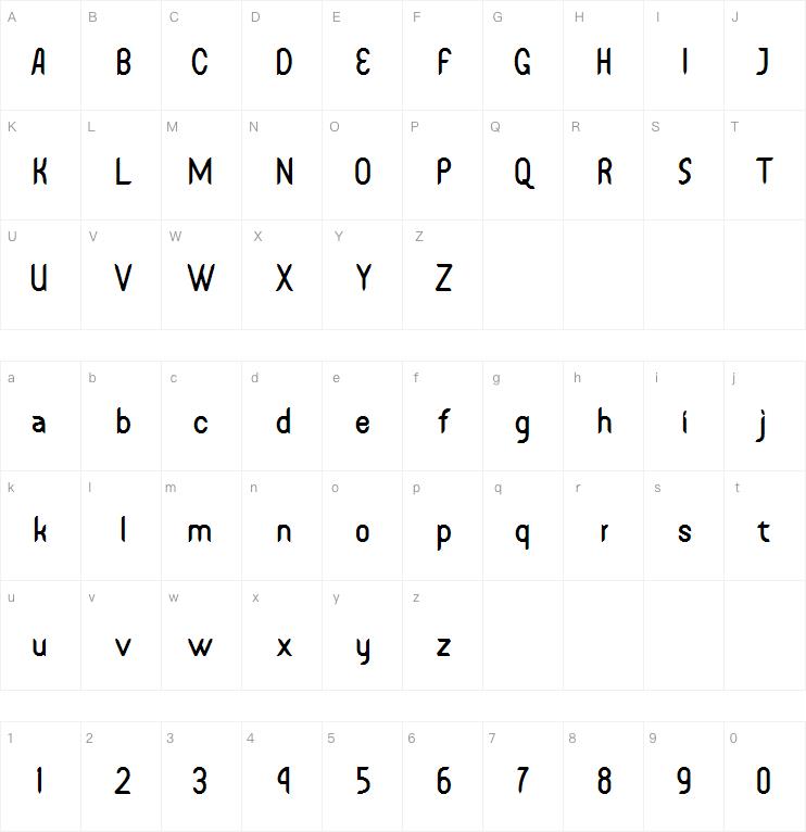 Foliage字体