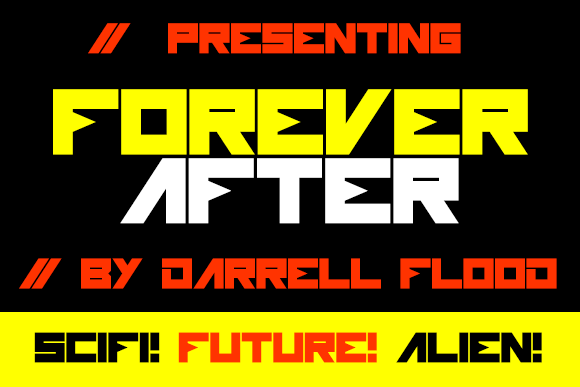 Forever After字体 1