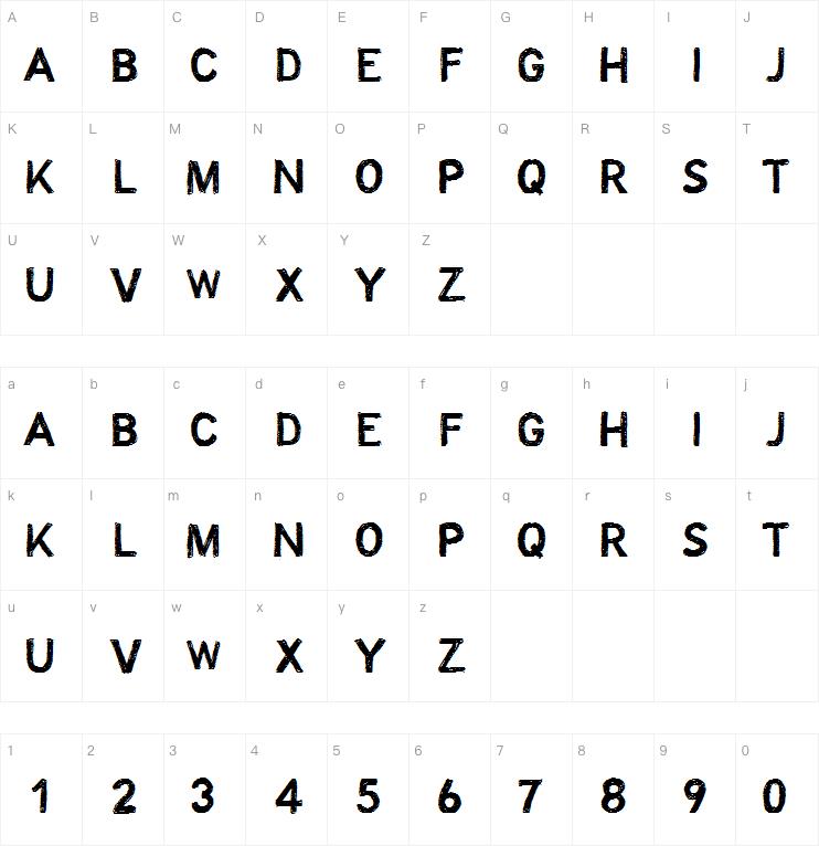 CF Octobre字体