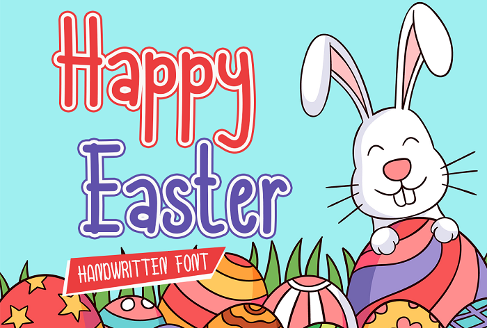 Happy Easter字体 1