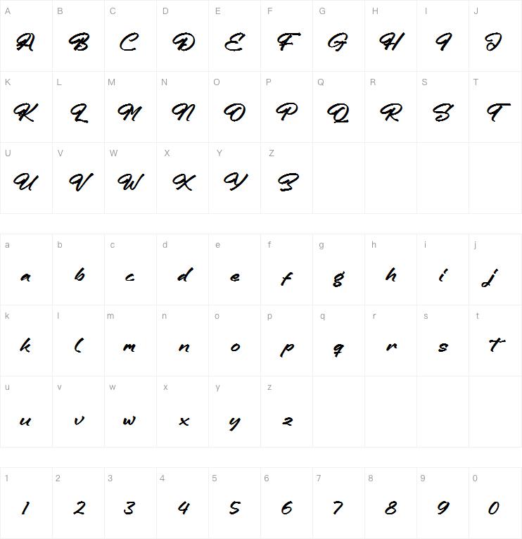 Gutierez字体