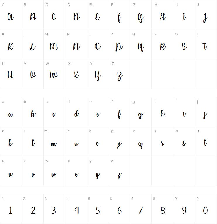 Kiss Me or Not字体