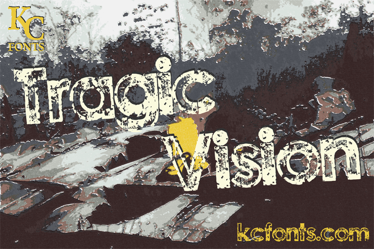 Tragic Vision字体 1