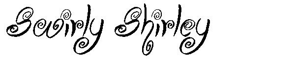 Swirly Shirley字体