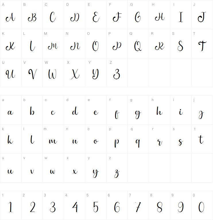 Metta Dahlia字体