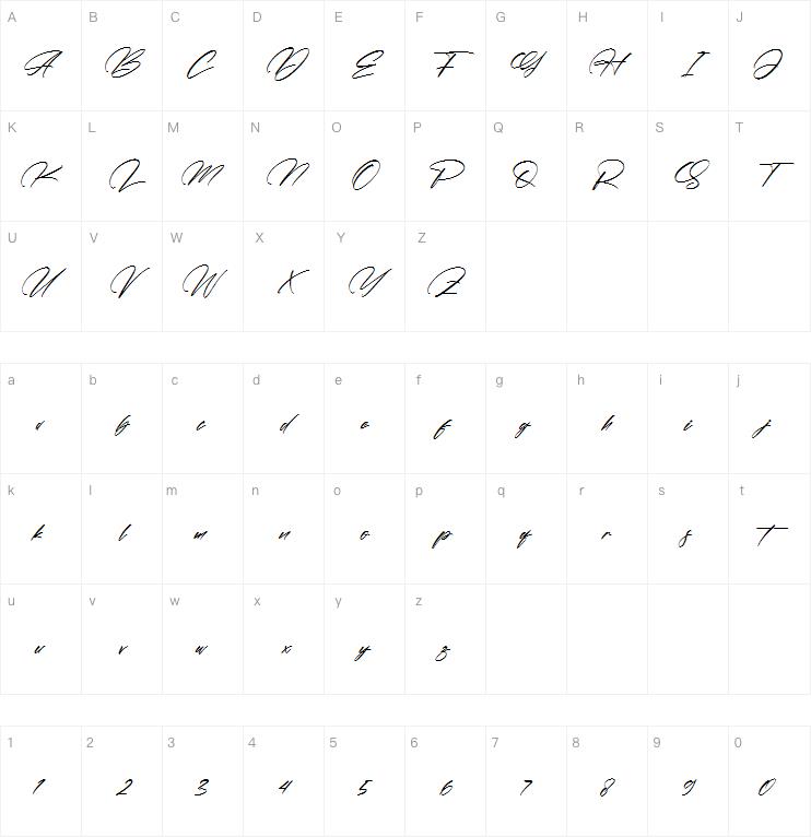 Hallison字体