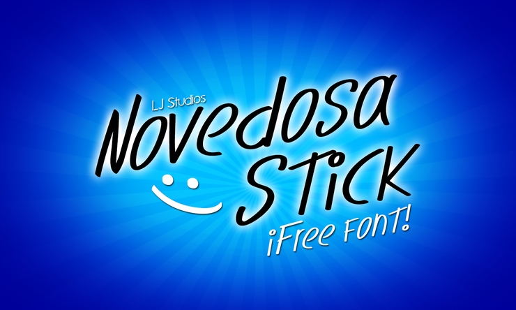 Novedosa Stick字体 1