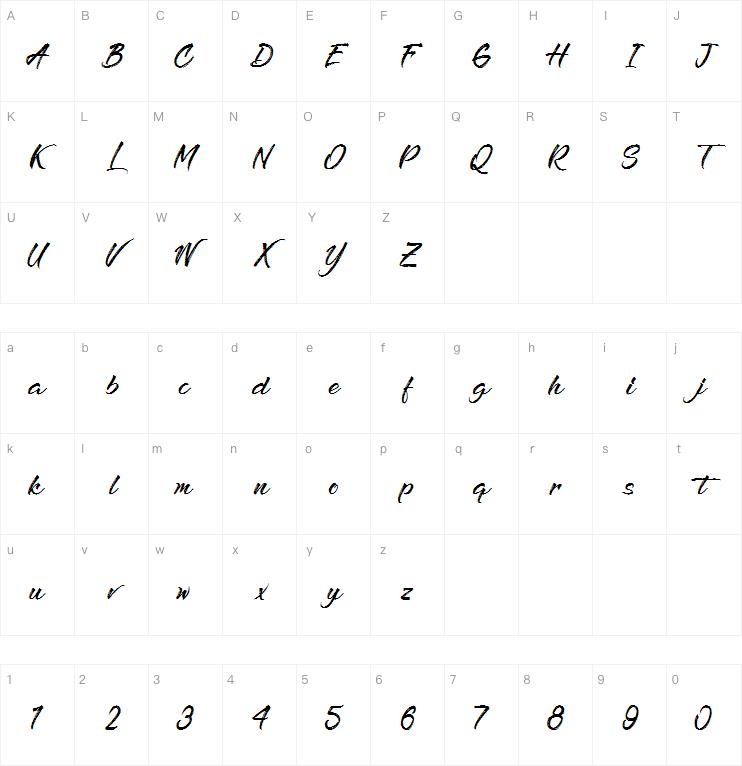 Refreshen and Softening字体