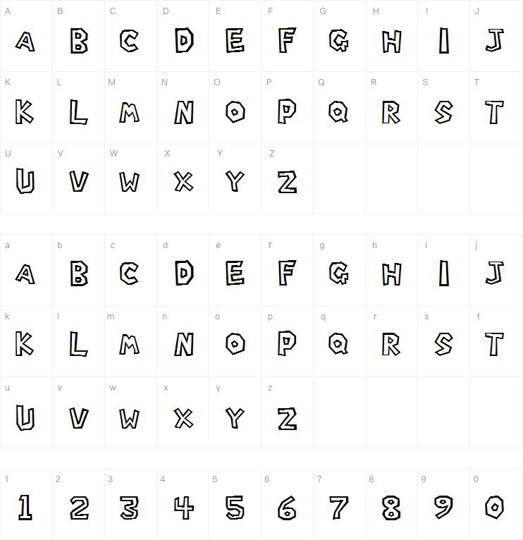 Super Mario Bros.字体