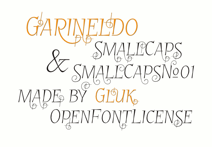 GarineldoSC字体 1