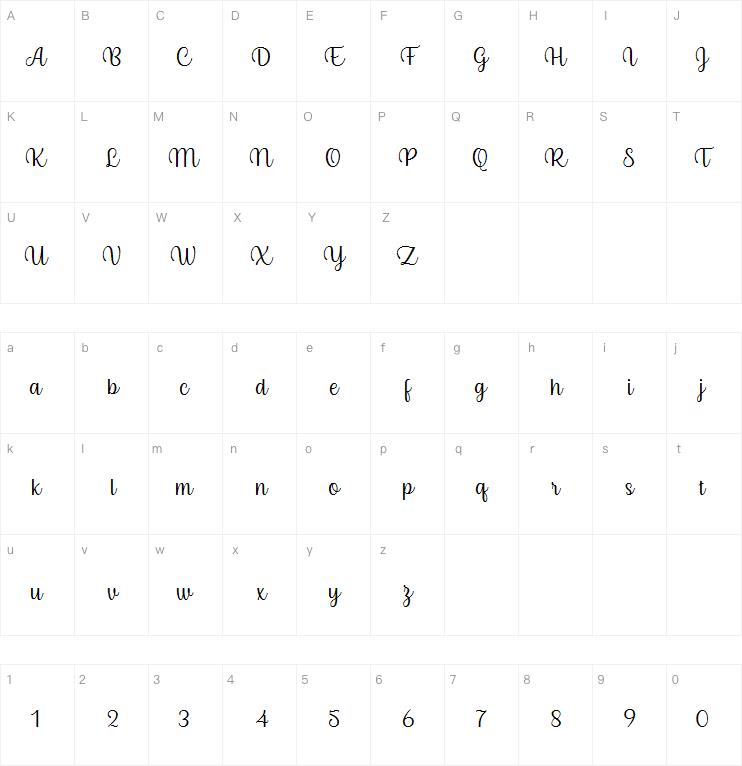 BB Fade Away字体