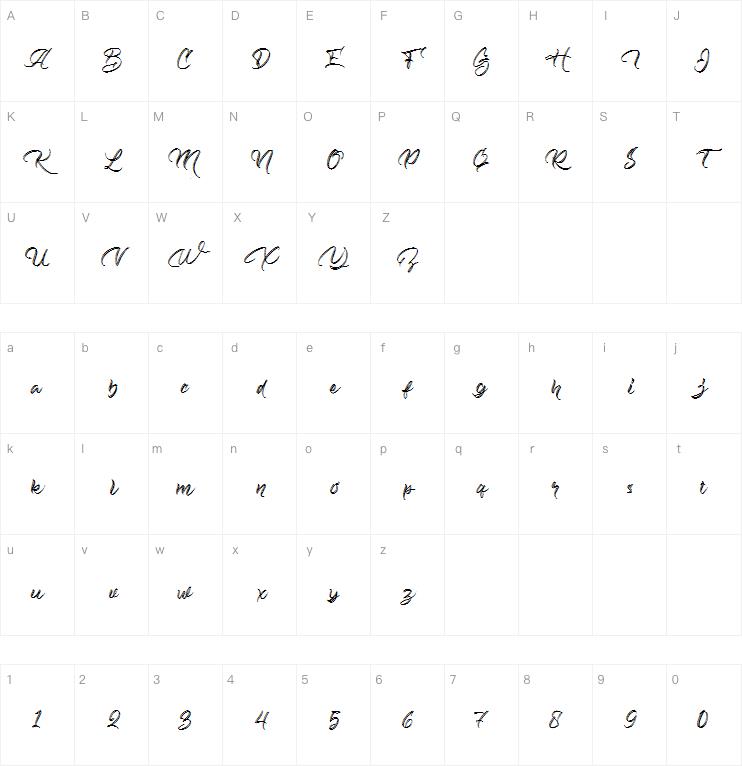 Biograph字体