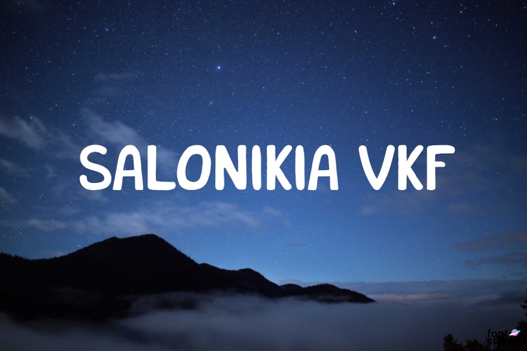 Salonikia VKF字体 1