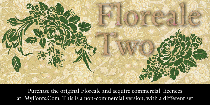 Floreale Two字体 1