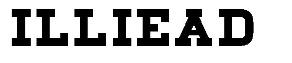 Illiead字体