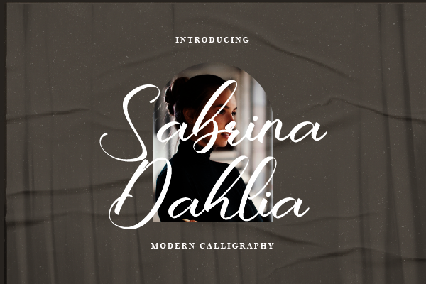 Sabrina Dahlia字体 2