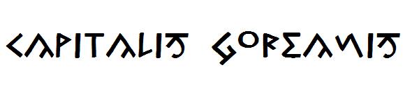 Capitalis Goreanis字体