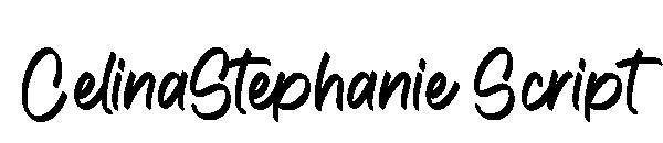 CelinaStephanie Script字体