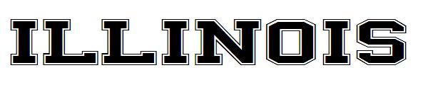 ILLINOIS字体