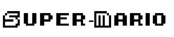 Super-Mario字体