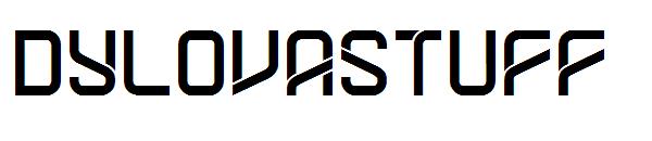 DYLOVASTUFF字体