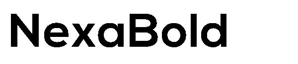 NexaBold字体