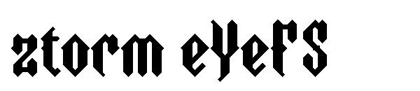 ztorm eYeFS字体