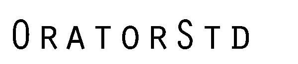 OratorStd字体下载