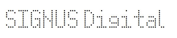 SIGNUS Digital字体下载