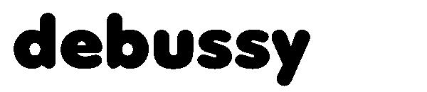 debussy字体下载