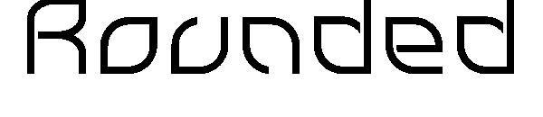 Rounded字体