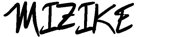 MIZIKE字体